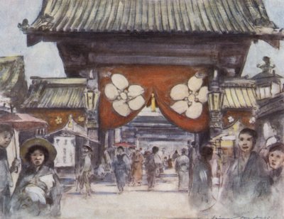 Vers le Temple - Mortimer Ludington Menpes